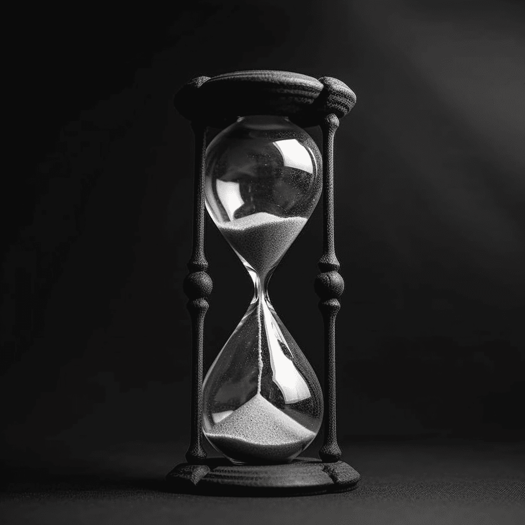 An hourglass